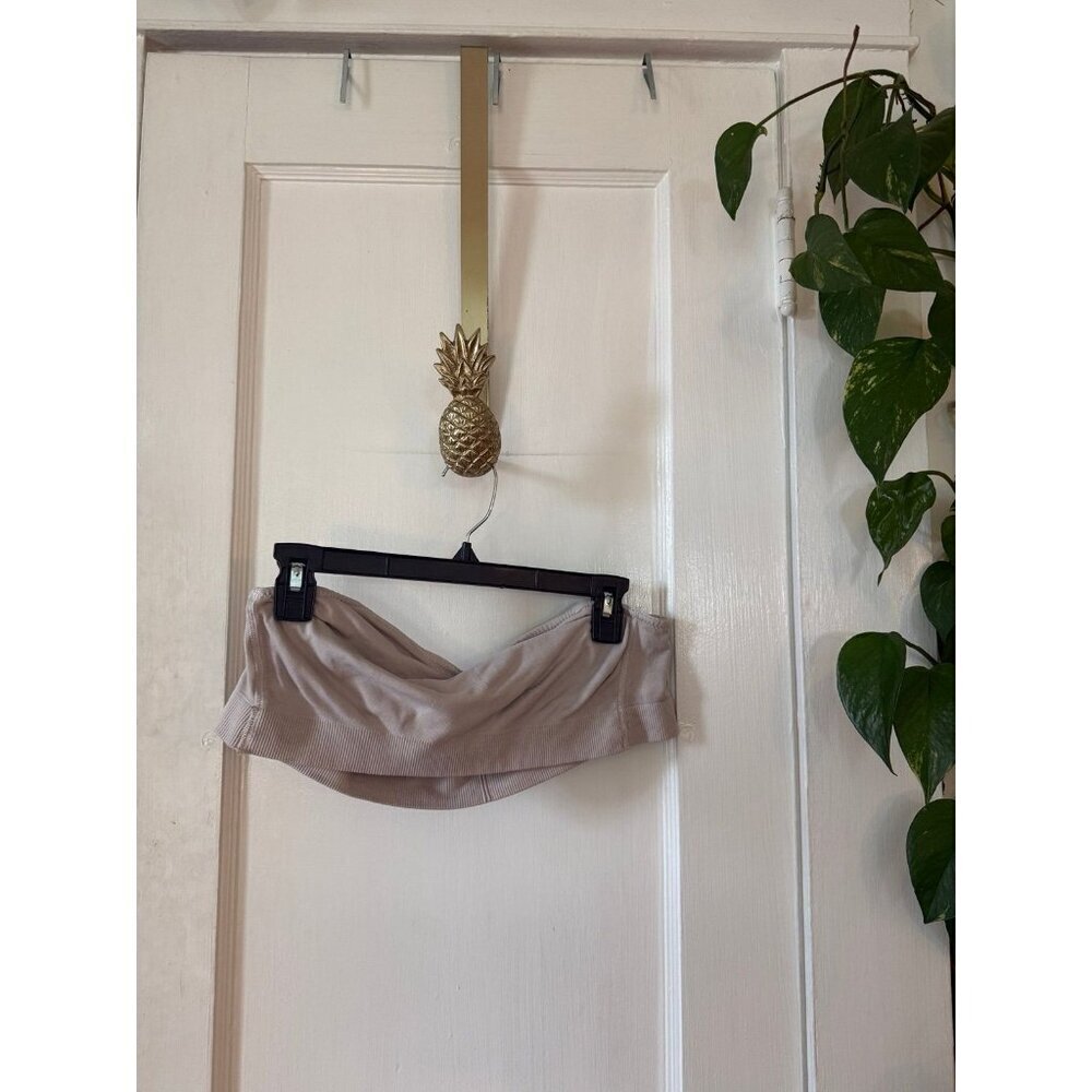 Women’s size 2X – large off-white bandeau bra